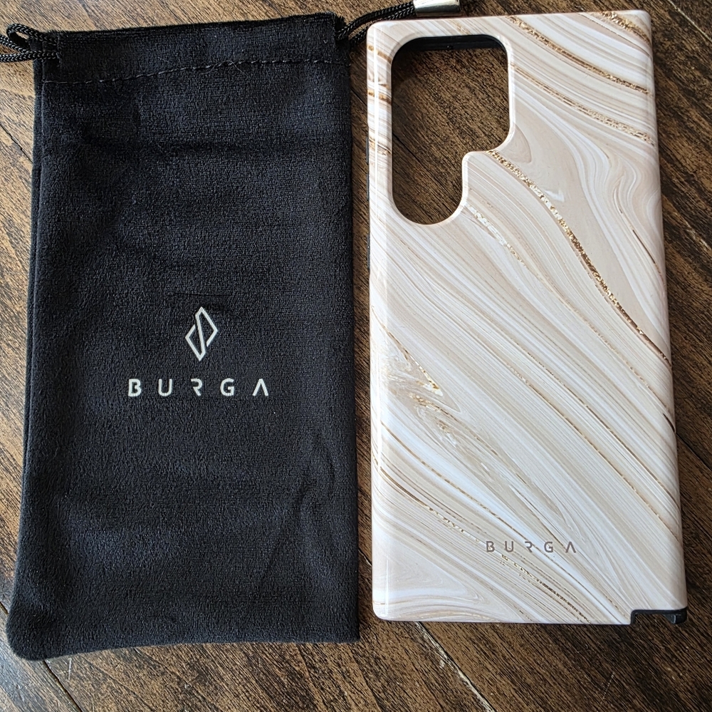 Cream Marble Phone Case